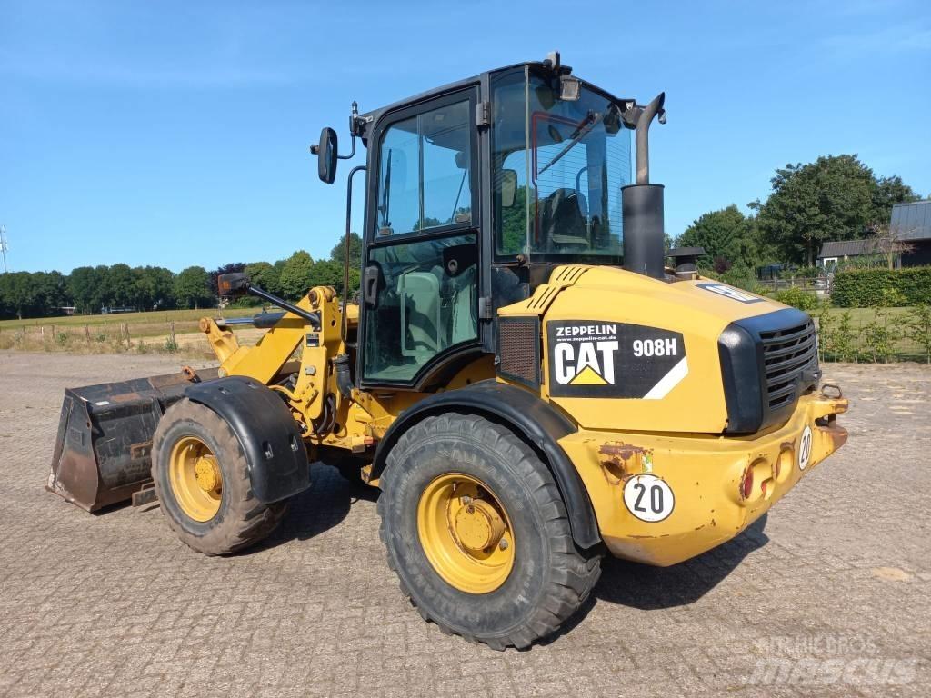 CAT 908 H Naudoti ratiniai krautuvai