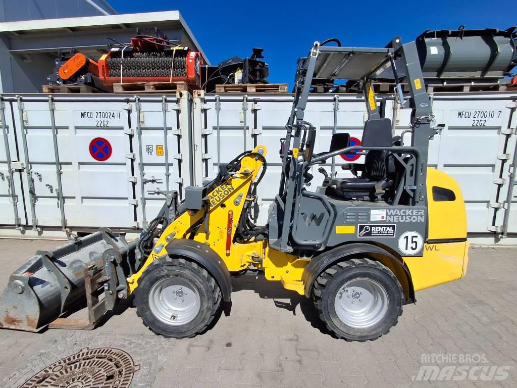Wacker Neuson WL20e Naudoti ratiniai krautuvai