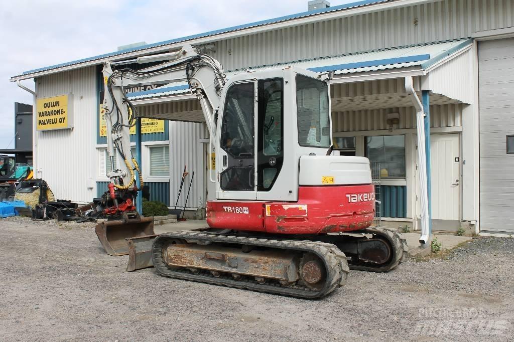 Takeuchi TB180FR Vidutinės galios ekskavatoriai 7-12 t