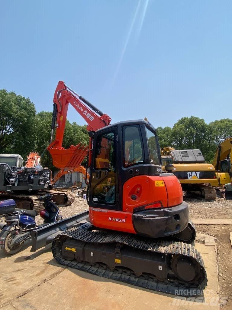 Kubota KX 163 Vidutinės galios ekskavatoriai 7-12 t