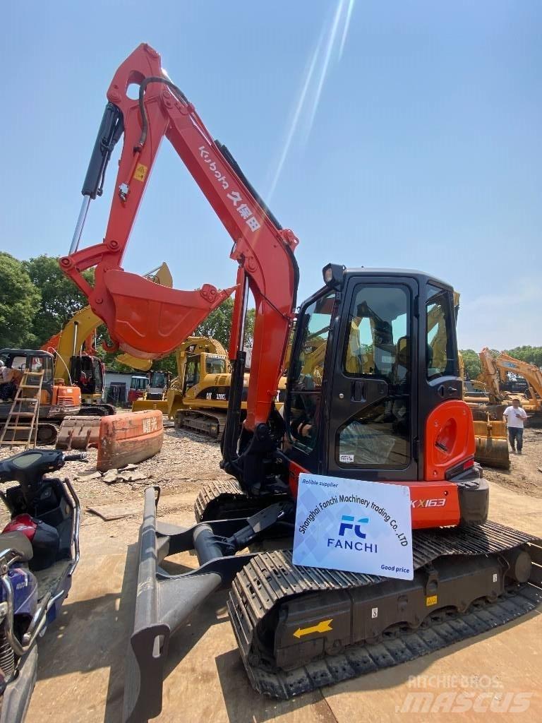 Kubota KX 163 Vidutinės galios ekskavatoriai 7-12 t