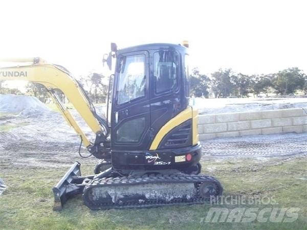 Hyundai R35Z-7 Mini ekskavatoriai < 7 t