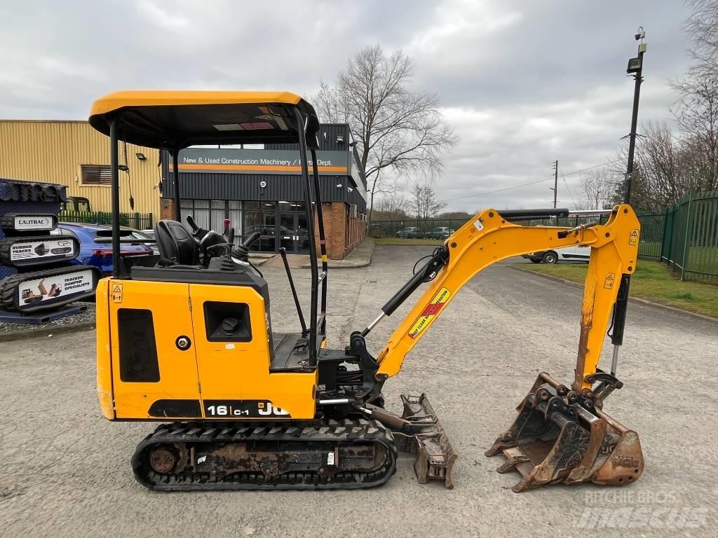 JCB 16C-1 Mini ekskavatoriai < 7 t
