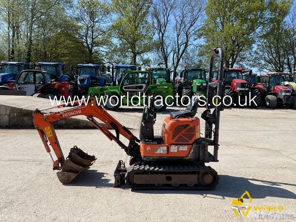 Hitachi ZX 10U Mini ekskavatoriai < 7 t
