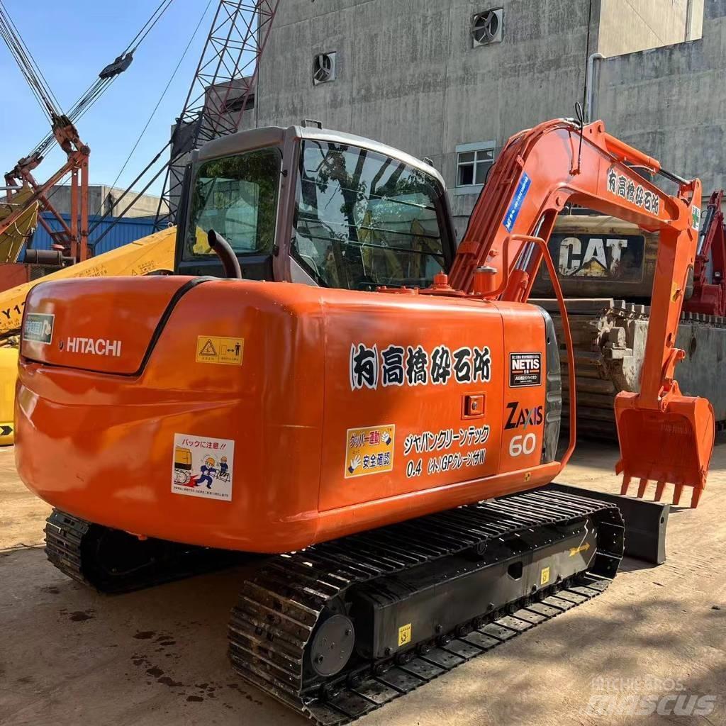 Hitachi ZX 60 Mini ekskavatoriai < 7 t