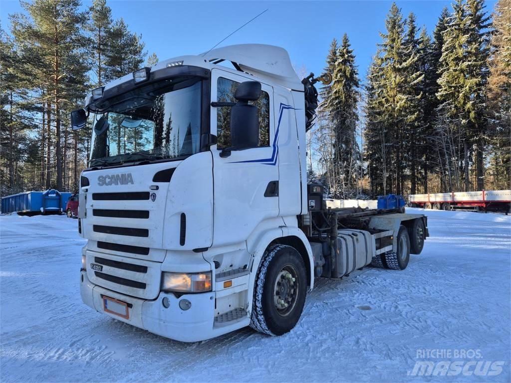 Scania R420 Automobiliniai kranai