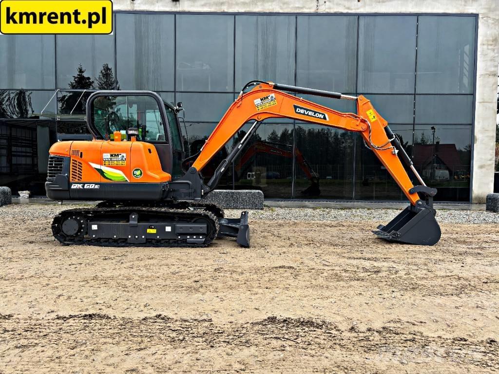 Develon DX 60 E-10 N Mini ekskavatoriai < 7 t