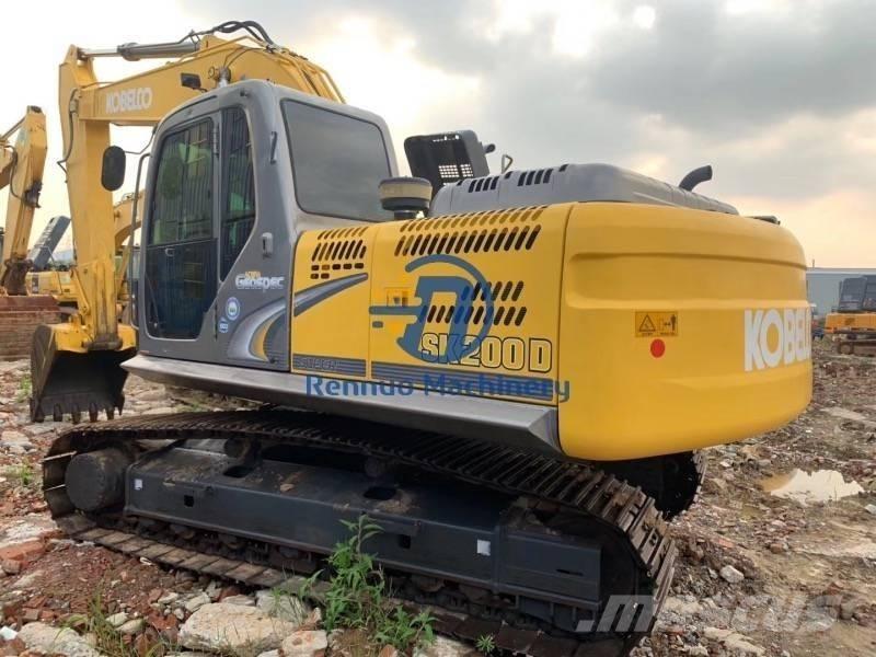 Kobelco SK 200 SD Vikšriniai ekskavatoriai