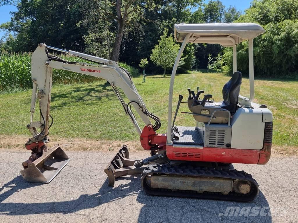 Takeuchi TB 016 Mini ekskavatoriai < 7 t
