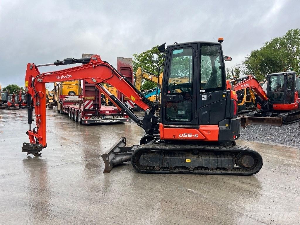 Kubota U 56-5 Mini ekskavatoriai < 7 t