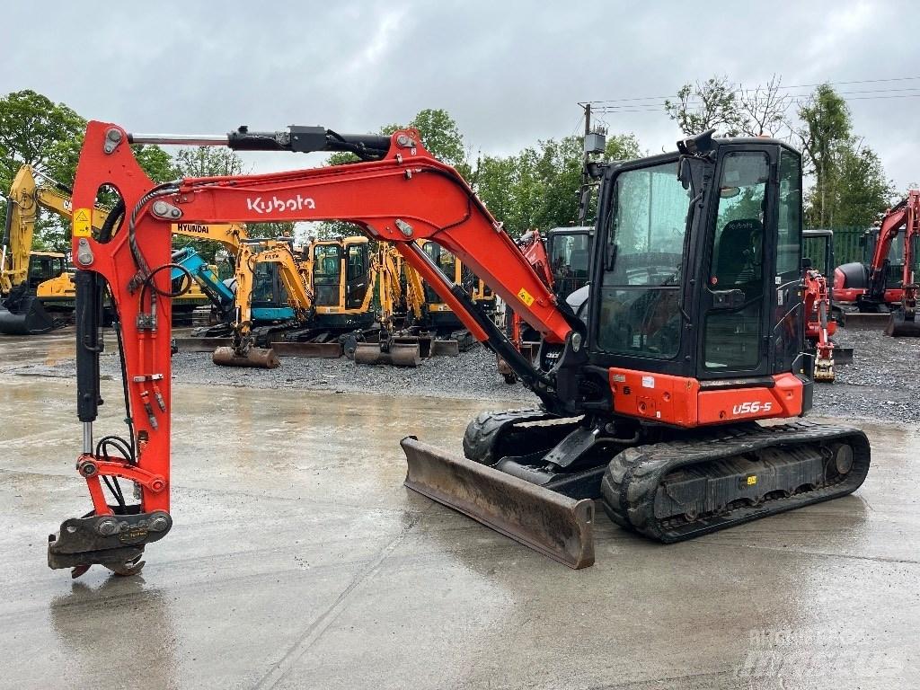 Kubota U 56-5 Mini ekskavatoriai < 7 t