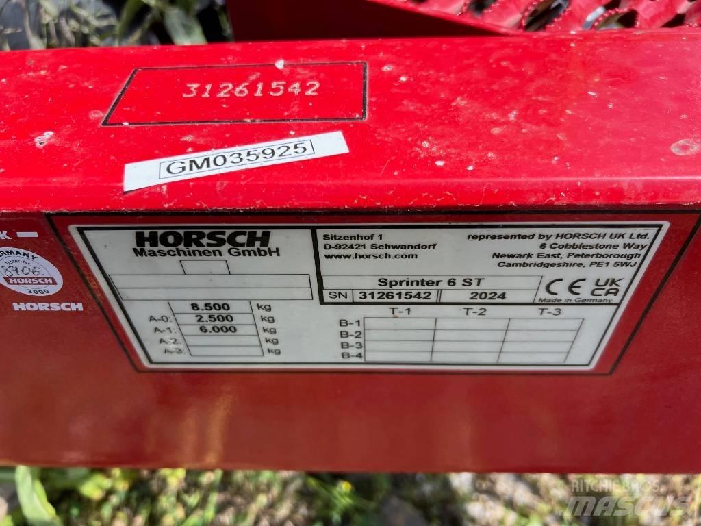 Horsch Sprinter 6ST Sėjimo technika