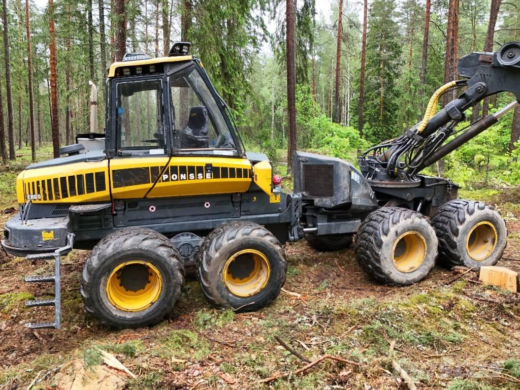 Ponsse Ergo 8W Miško technika (Harvesteriai)