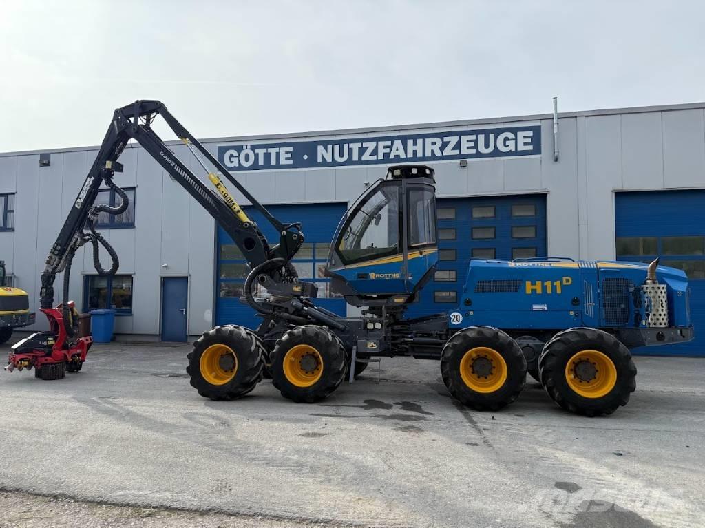 Rottne H11D Miško technika (Harvesteriai)
