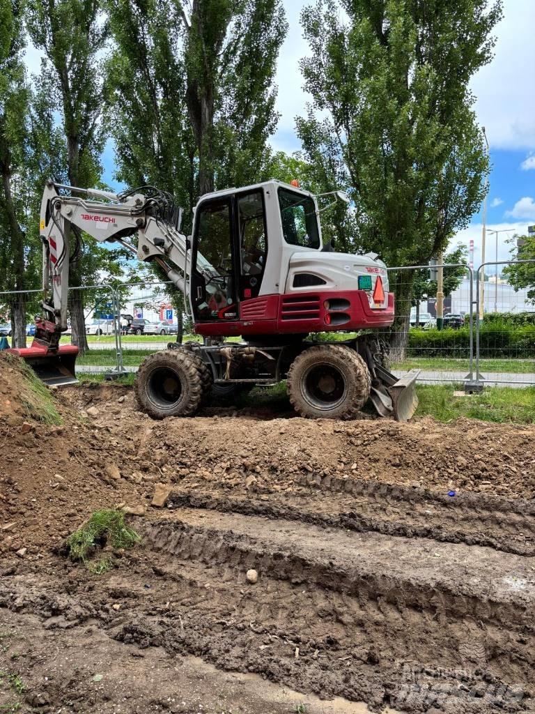 Takeuchi TB295W Ratiniai ekskavatoriai