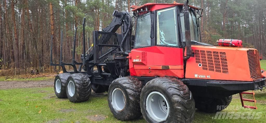 Valmet 840.3 Naudoti miškovežiai (Forvarderiai)