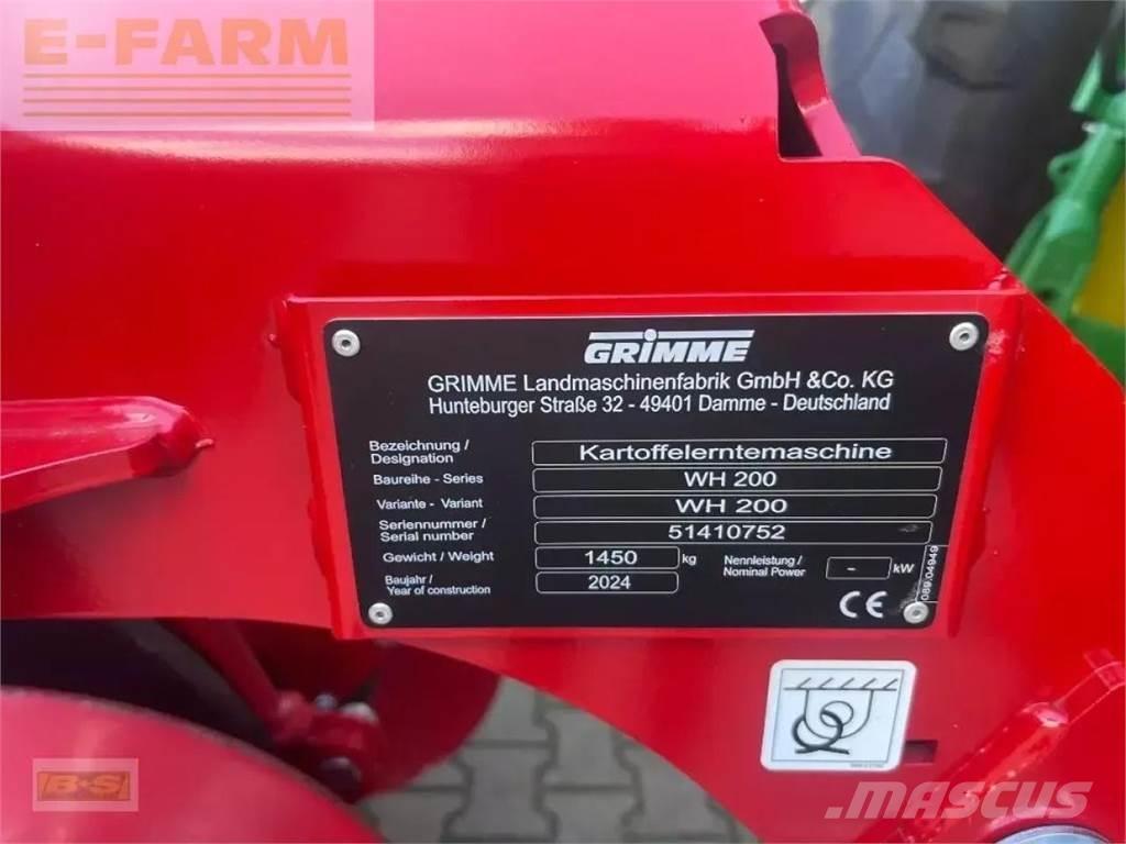 Grimme wh 200 Bulvių įranga - Kita