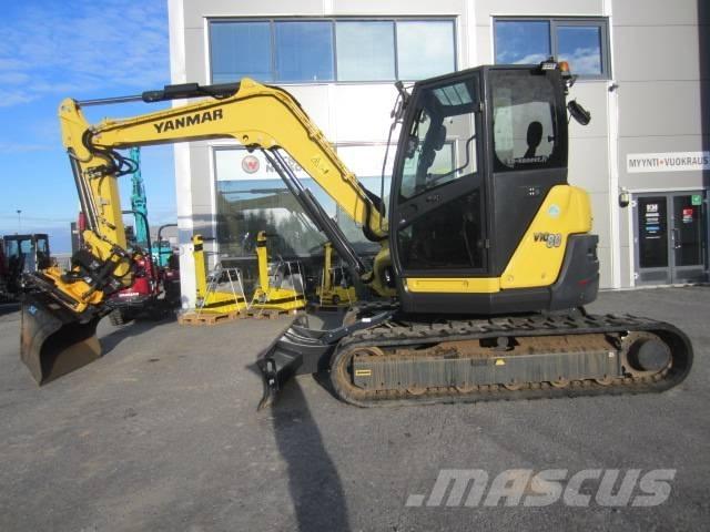 Yanmar Vio 80 Vidutinės galios ekskavatoriai 7-12 t
