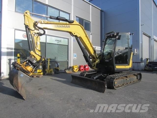Yanmar Vio 80 Vidutinės galios ekskavatoriai 7-12 t