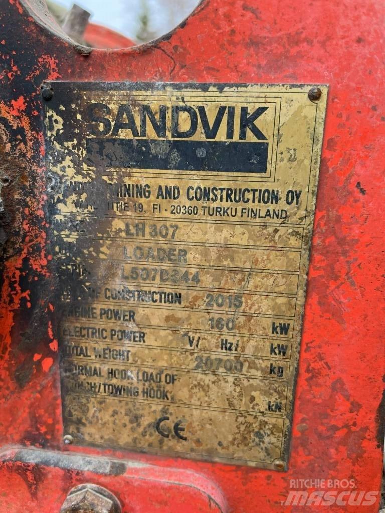 Sandvik LH 307 Požeminis krautuvas