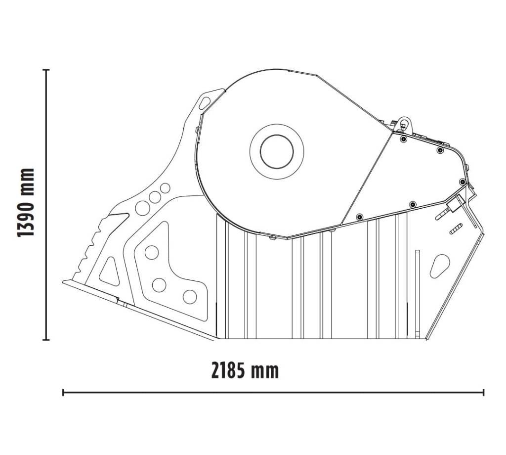 MB Crusher BF90.3 S4 Trupintuvai