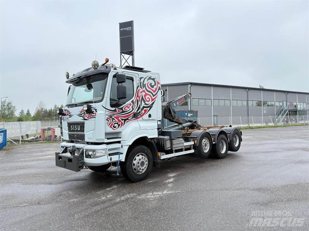 Sisu R500 E13M 8x4 Sunkvežimiai su keliamuoju kabliu