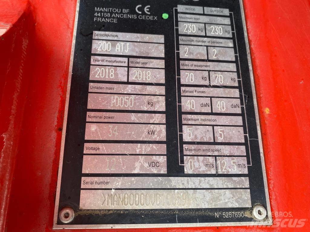 Manitou 200 ATJ Alkūniniai keltuvai