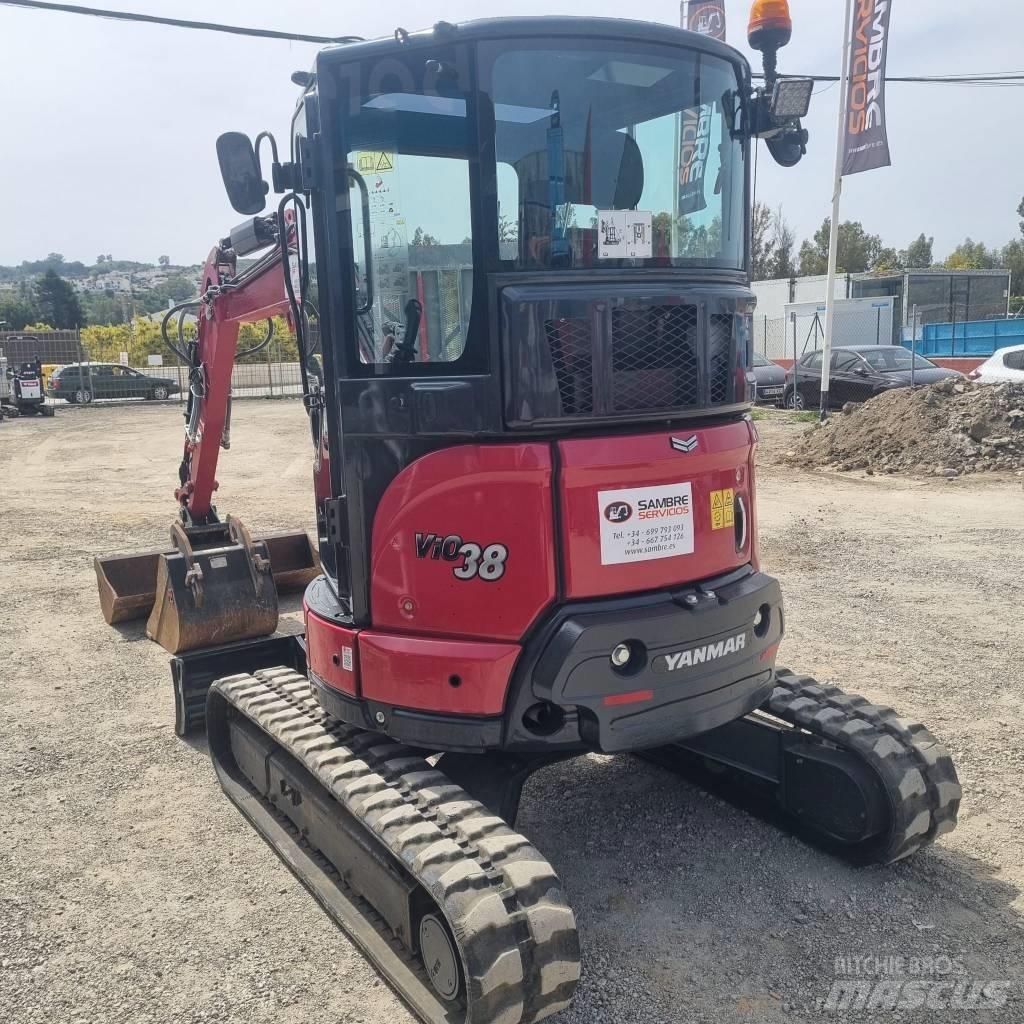 Yanmar VIO 38-6 Mini ekskavatoriai < 7 t