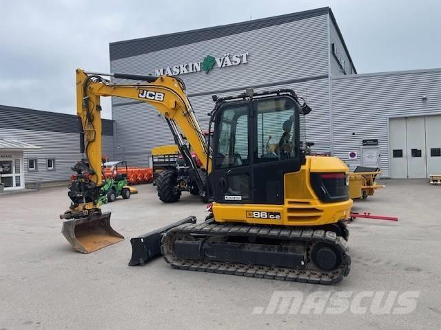 JCB 86 C-2 Vidutinės galios ekskavatoriai 7-12 t