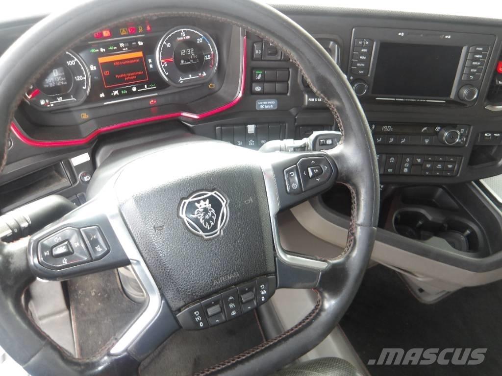 Scania R580 6x2 Sunkvežimiai su keliamuoju kabliu