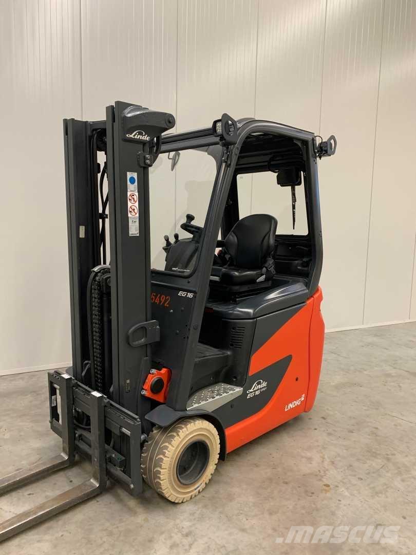 Linde EG16H Elektriniai šakiniai krautuvai