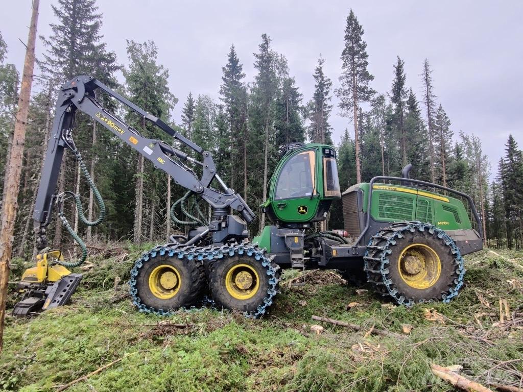 John Deere 1470 G Miško technika (Harvesteriai)