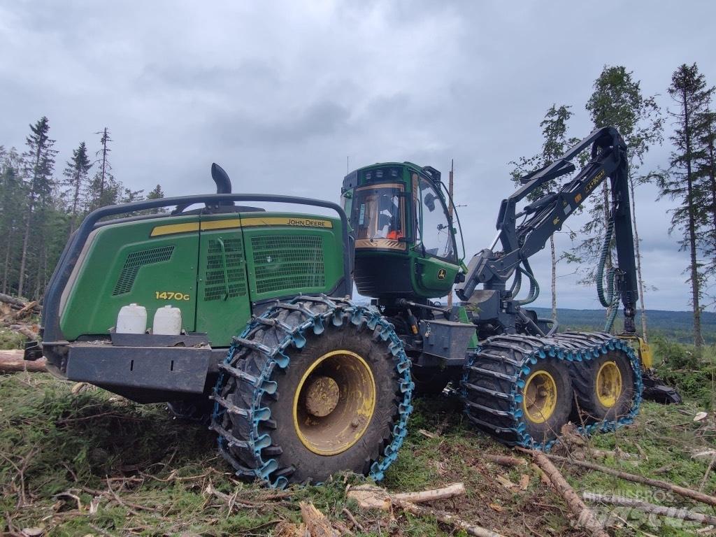 John Deere 1470 G Miško technika (Harvesteriai)