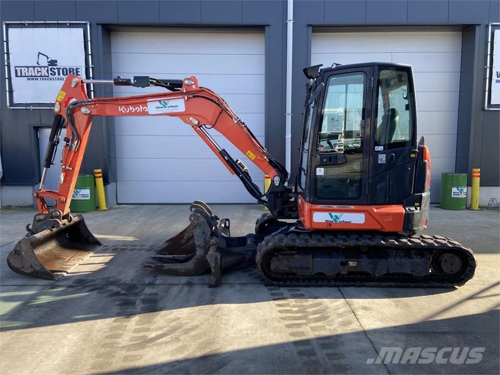 Kubota U50-5 (5020) Mini ekskavatoriai < 7 t