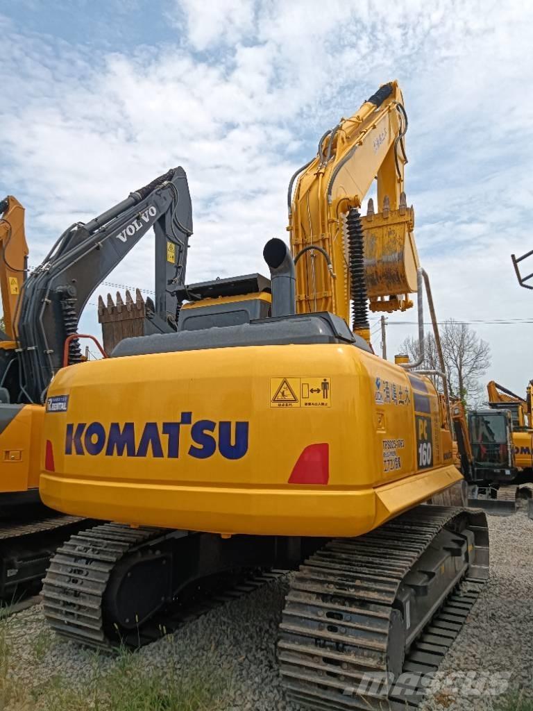 Komatsu PC 160 Vikšriniai ekskavatoriai