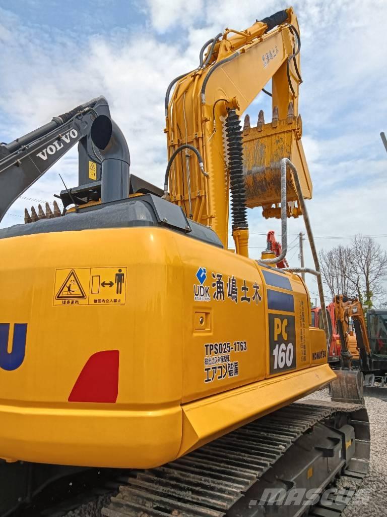 Komatsu PC 160 Vikšriniai ekskavatoriai