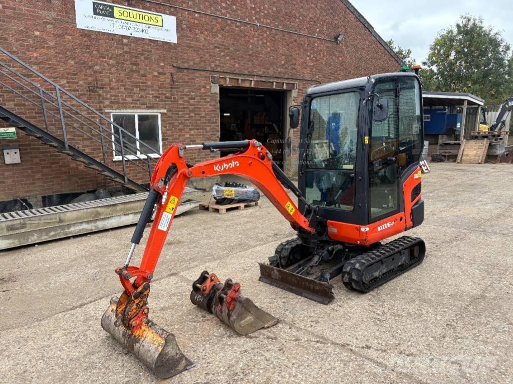 Kubota KX 016-4 Mini ekskavatoriai < 7 t