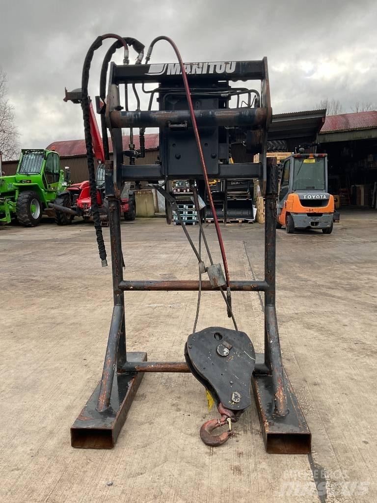 Manitou Drop Winch Teleskopiniai krautuvai