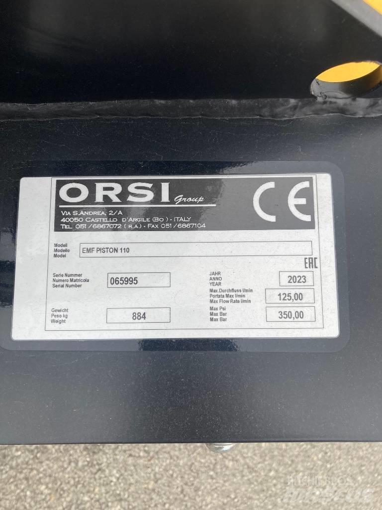 Orsi EMF PISTON 110 Miško mulčeriai