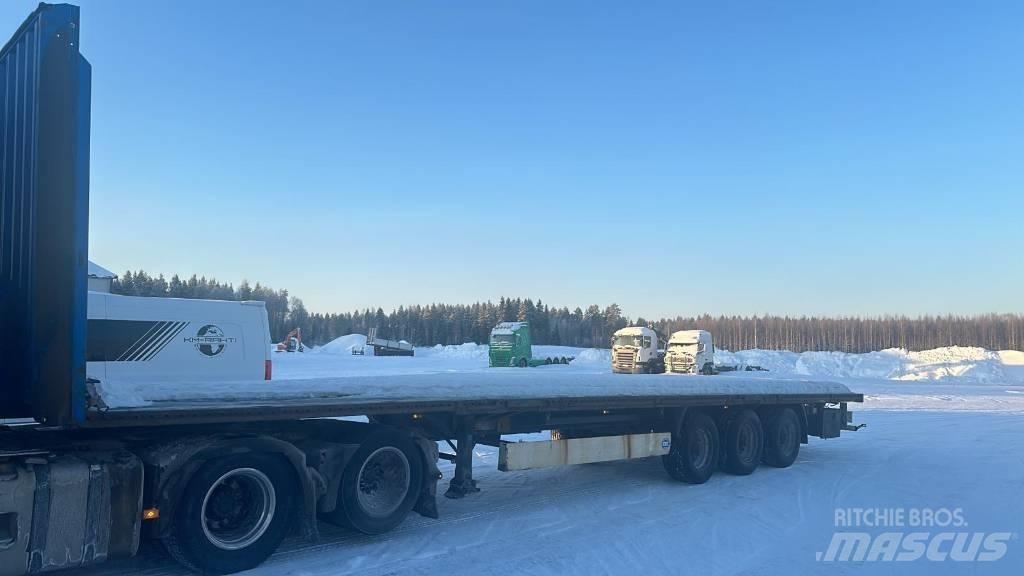 Krone Puoliperävaunu Bortinių sunkvežimių priekabos su nuleidžiamais bortais