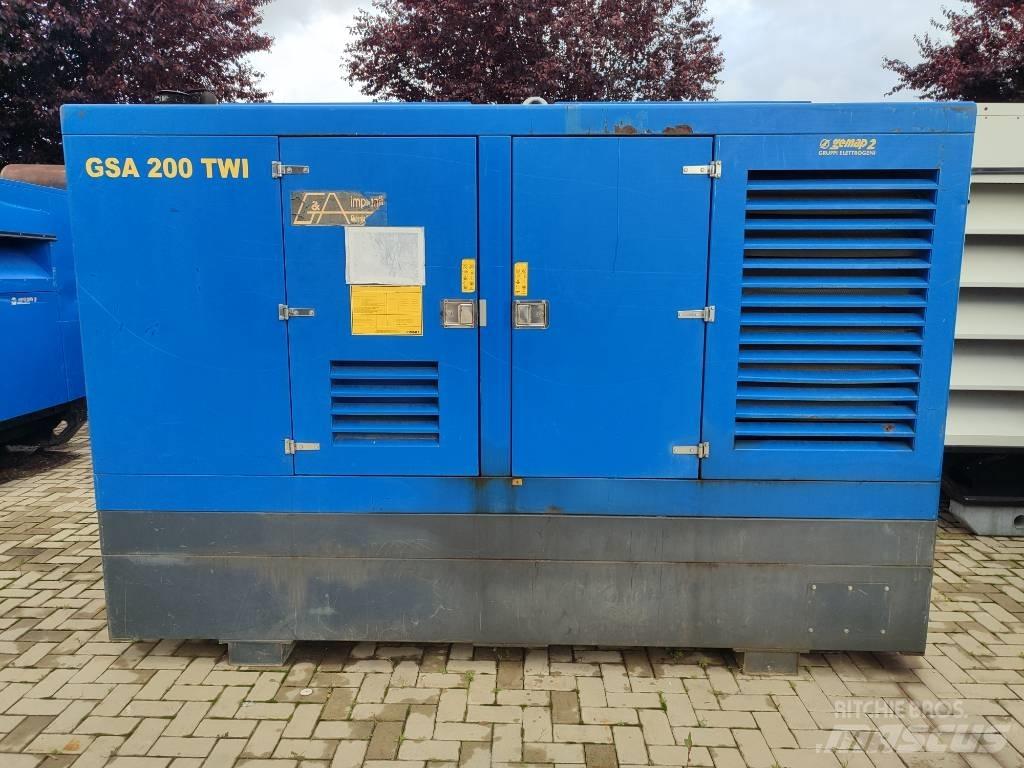  GEMAP 2 GSA 200 TWIV Dyzeliniai generatoriai