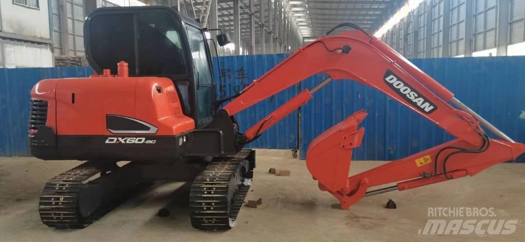 Doosan 60-9c Vikšriniai ekskavatoriai