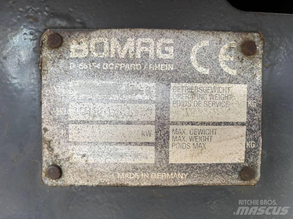 Bomag BW 213 D H-3 Vieno būgno volai