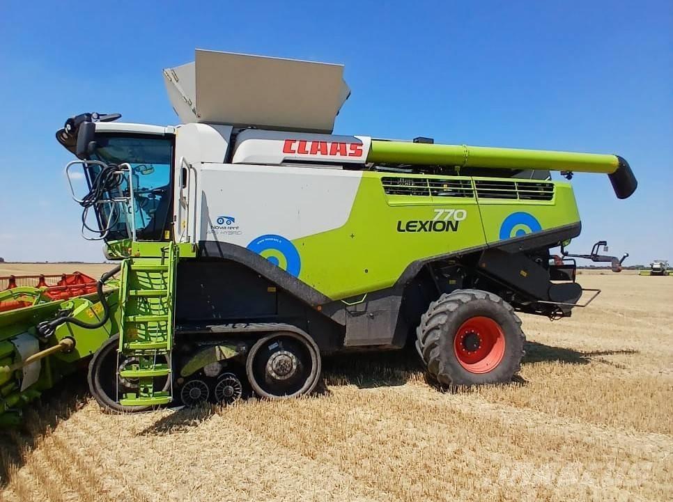 CLAAS Lexion 770 TT Derliaus nuėmimo kombainai