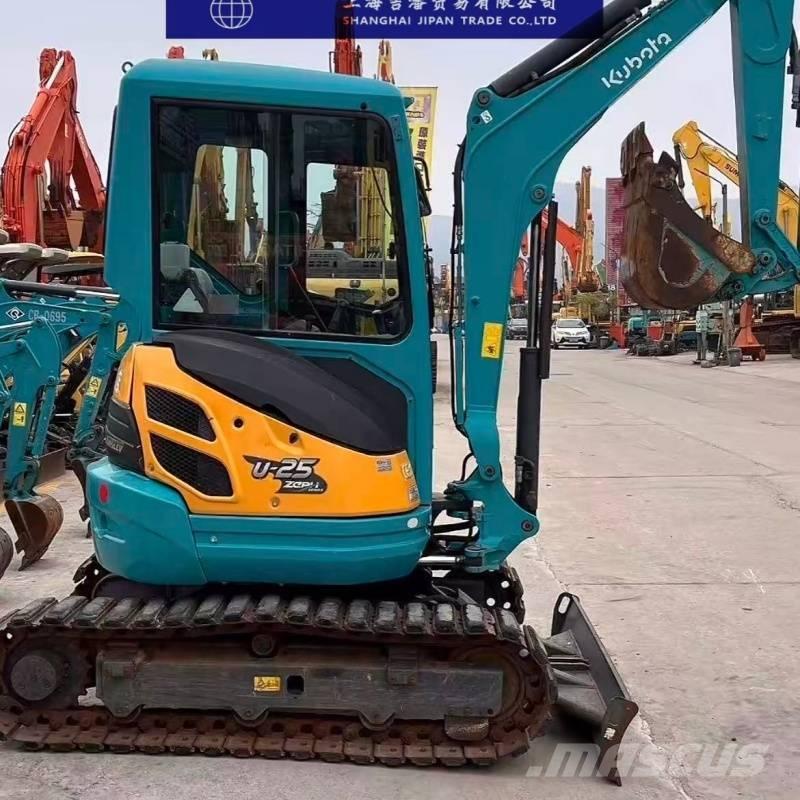 Kubota U 25 Mini ekskavatoriai < 7 t