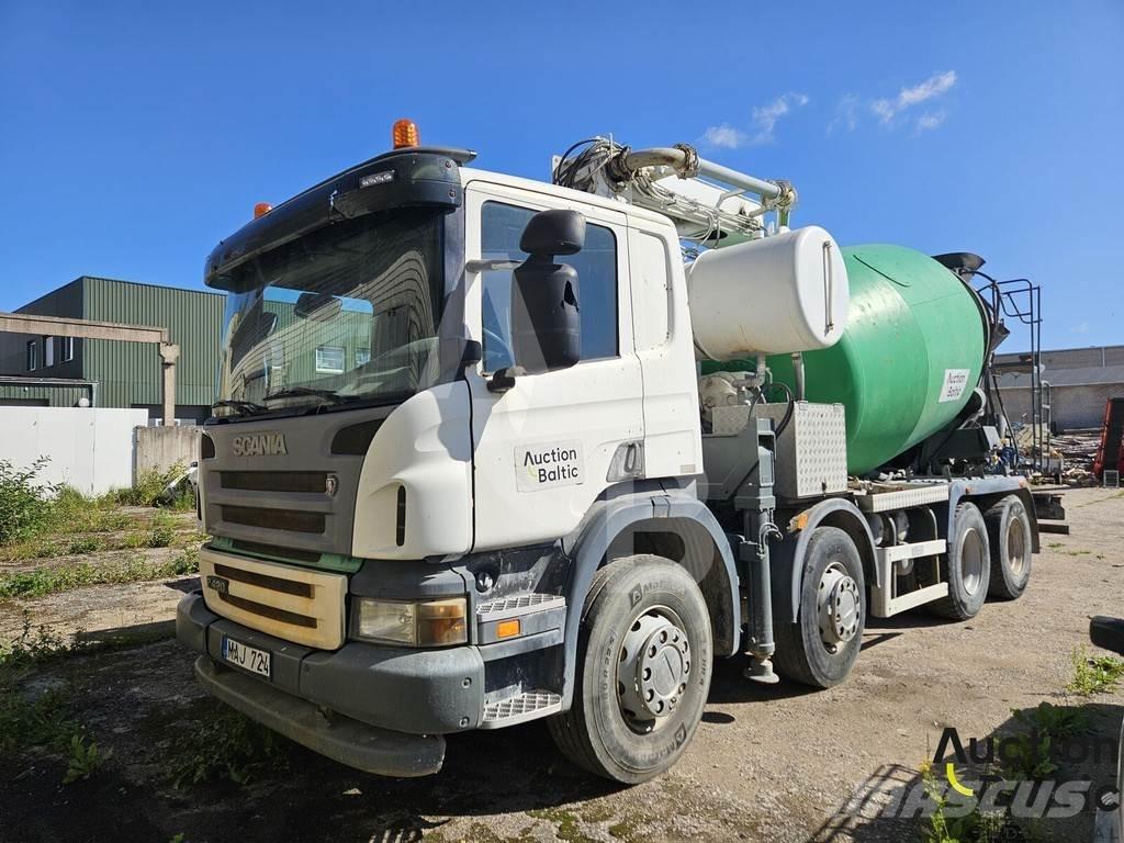 Scania P 420 Betono siurbliai