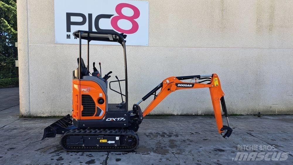 Develon DX 17 Z-7 Mini ekskavatoriai < 7 t