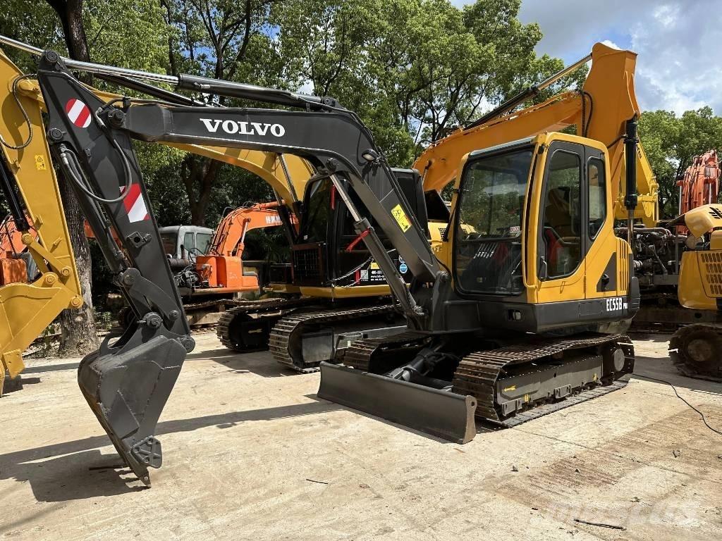 Volvo EC55B Mini ekskavatoriai < 7 t