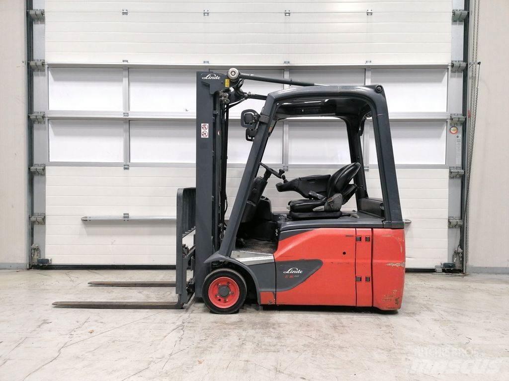 Linde E16-02 Elektriniai šakiniai krautuvai