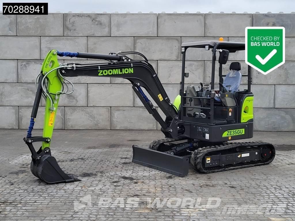 Zoomlion ZE35 GU Mini ekskavatoriai < 7 t